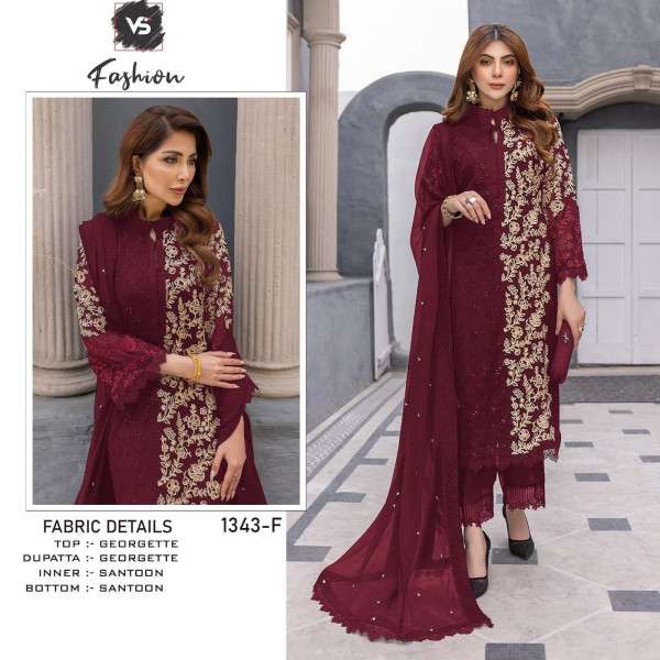 Georgette embroidery work Readymade Salwar kameez party Dress suits For women GK91 466897161_BD-22467165554545