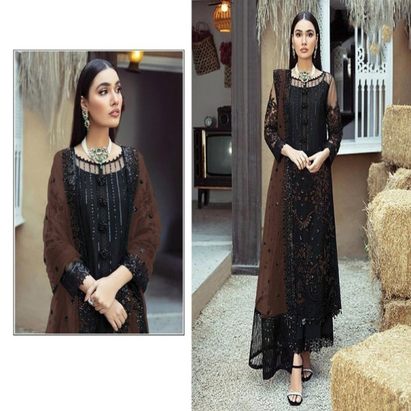 Georgette embroidery work Readymade Salwar kameez party Dress suits For women GK93A 295796370_BD-130850099l